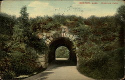 Franklin Park Boston, MA Postcard Postcard