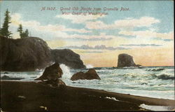 Grand Old Pacific from Granville Point Postcard