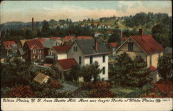 Here was fought the Battle of White Plains Postcard