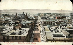 Vista General de Mexico Postcard