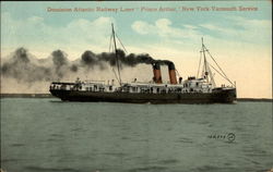 Dominion Atlantic Railway Liner Prince Arthur Boats, Ships Postcard Postcard