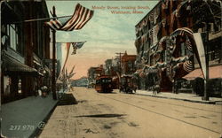 Moody Street, looking South Postcard