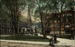 Phillips Square Postcard