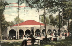 Pavilion, Big Island Park Postcard