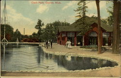 Clark Park Detroit, MI Postcard Postcard