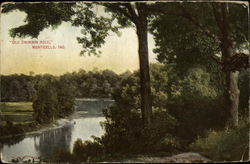 Old Swimmin Hole Monticello, IN Postcard Postcard