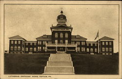 Lutheran Orphans' Home Topton, PA Postcard Postcard