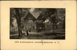 Band Stand, The Sanitarium Postcard