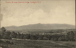 Ossipee Mt. from Diamond Ledge Sandwich, NH Postcard Postcard