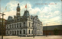 Scranton Post Office Pennsylvania Postcard Postcard