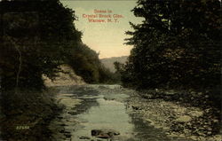 Scene in Crystal Brook Glen Postcard