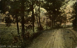 Lovers Lane Rome, NY Postcard Postcard