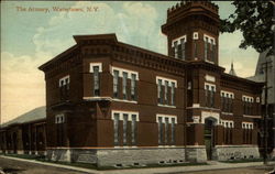 The Armory Watertown, NY Postcard Postcard