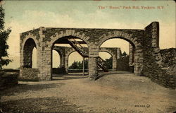 The "Ruins," Park HIll Yonkers, NY Postcard Postcard