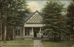 Normal Hall, Chautauqua Institution Postcard