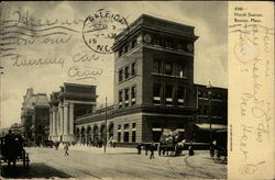 North Station Boston, MA Postcard Postcard