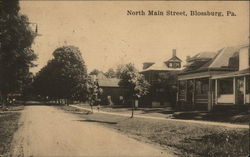 North Main Street Blossburg, PA Postcard Postcard