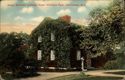 Betty Williams Cottage at Roger Williams Park Postcard