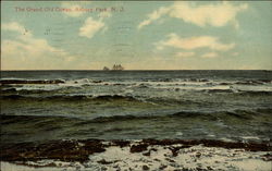 The Grand Old Ocean from Asbury Park Postcard