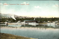 Lewiston Commercial Fleet Idaho Postcard Postcard