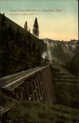 Down Craig Mountain Lewiston, ID Postcard Postcard