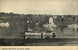 Harbor and Dock Postcard