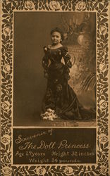 Souvenir of The Doll Princess Postcard