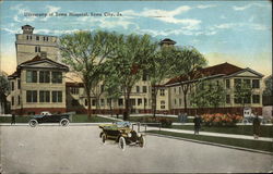 University of Iowa Hospital Postcard