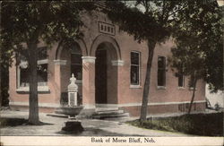 Bank of Morse Bluff Nebraska Postcard Postcard