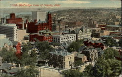 Bird's Eye View of Omaha Postcard