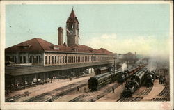 Union Depot Postcard