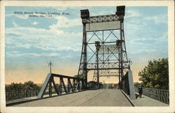 Fifth Street Bridge, Looking West Postcard