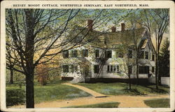 Betsey Moody Cottage, Northfield Seminary East Northfield, MA Postcard Postcard