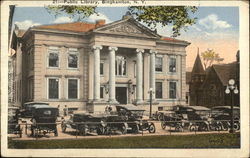 Public Library in Binghamton New York Postcard Postcard