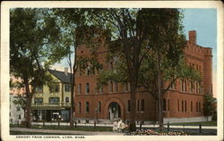 Armory from Common Lynn, MA Postcard Postcard