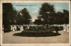 Owasco Lake Park Auburn, NY Postcard Postcard