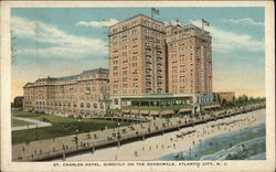 St. charles Hotel Atlantic City, NJ Postcard Postcard