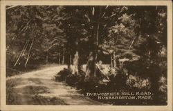 Fairweather Hill Road Hubbardston, MA Postcard Postcard