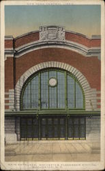 Main Entrance: Rochester Passenger Station New York Postcard Postcard