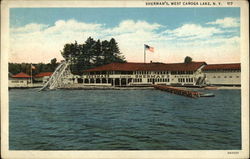 Sherman's West Caroga Lake, NY Postcard Postcard