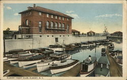 Albany Yacht Club Postcard