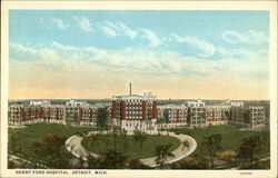 Henry Ford Hospital Postcard