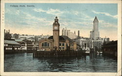 Colman Dock Seattle, WA Postcard Postcard