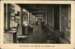 The Veranda, The Village Inn Grimsby, ON Canada Ontario Postcard Postcard