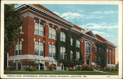 Agricultural Experimental Station, Purdue University Lafayette, IN Postcard Postcard