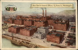 Main Plant & General Offices, H.J. Heinz Co Pittsburgh, PA Postcard Postcard