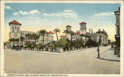 Cordova Hotel and Alcazar Hotel Postcard