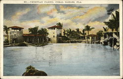 Venetian Casino at Coral Gables, Florida Postcard Postcard