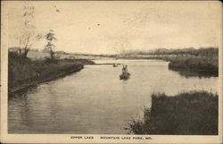 Upper Lake Mountain Lake Park, MD Postcard Postcard