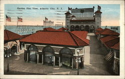 Garden Pier View Postcard